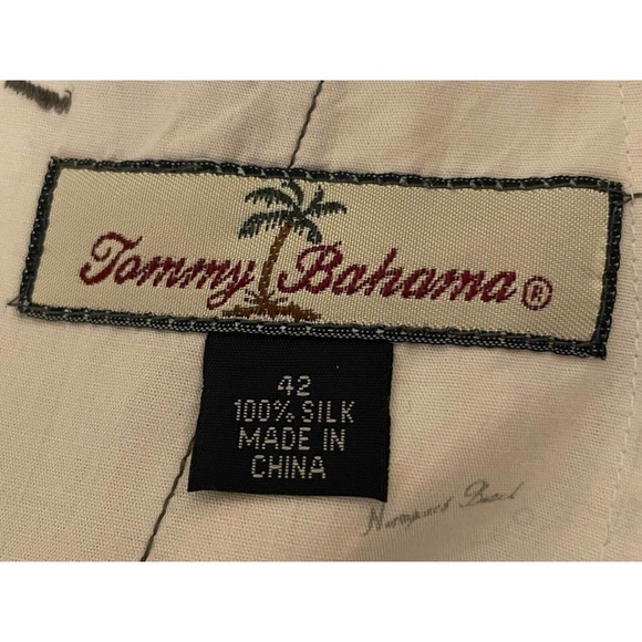 Tommy Bahama Silk Olive Green Pleated Golf Shorts Men’s Size 42 x 8 - Picture 9 of 9